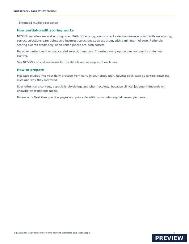 The Clinical Judgment & Prioritization Matrix - Page 4