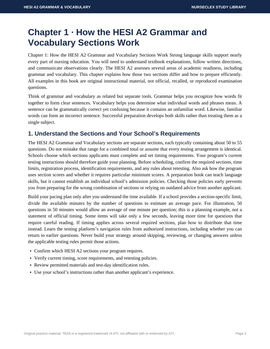 HESI A2 Complete Study Guide: Four Core Sections - Page 90