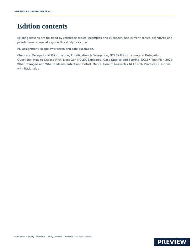 The Leadership, Delegation & Assignment Handbook - Contents